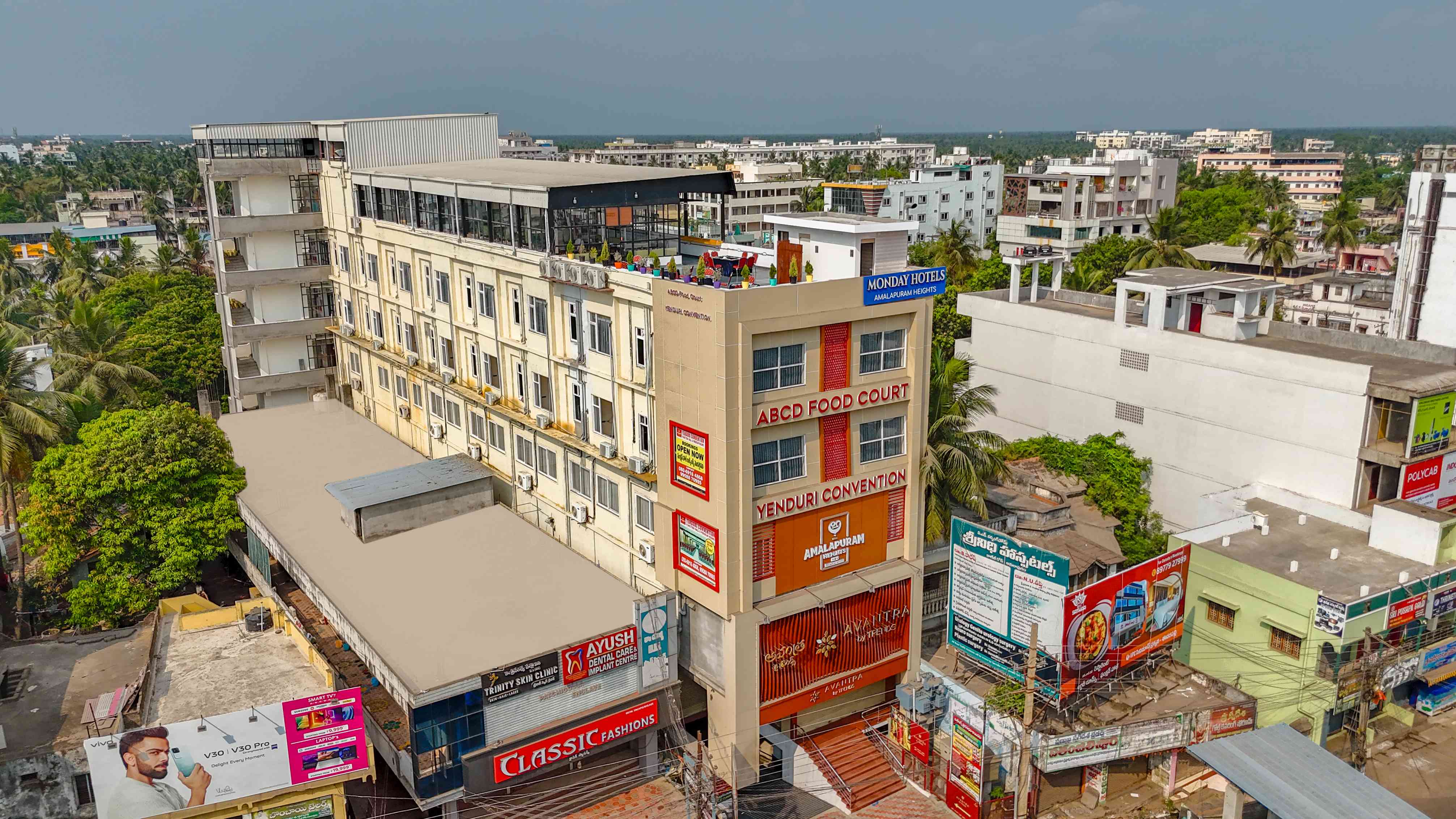Monday Hotels Amalapuram Heights best hotel in Amalapuram