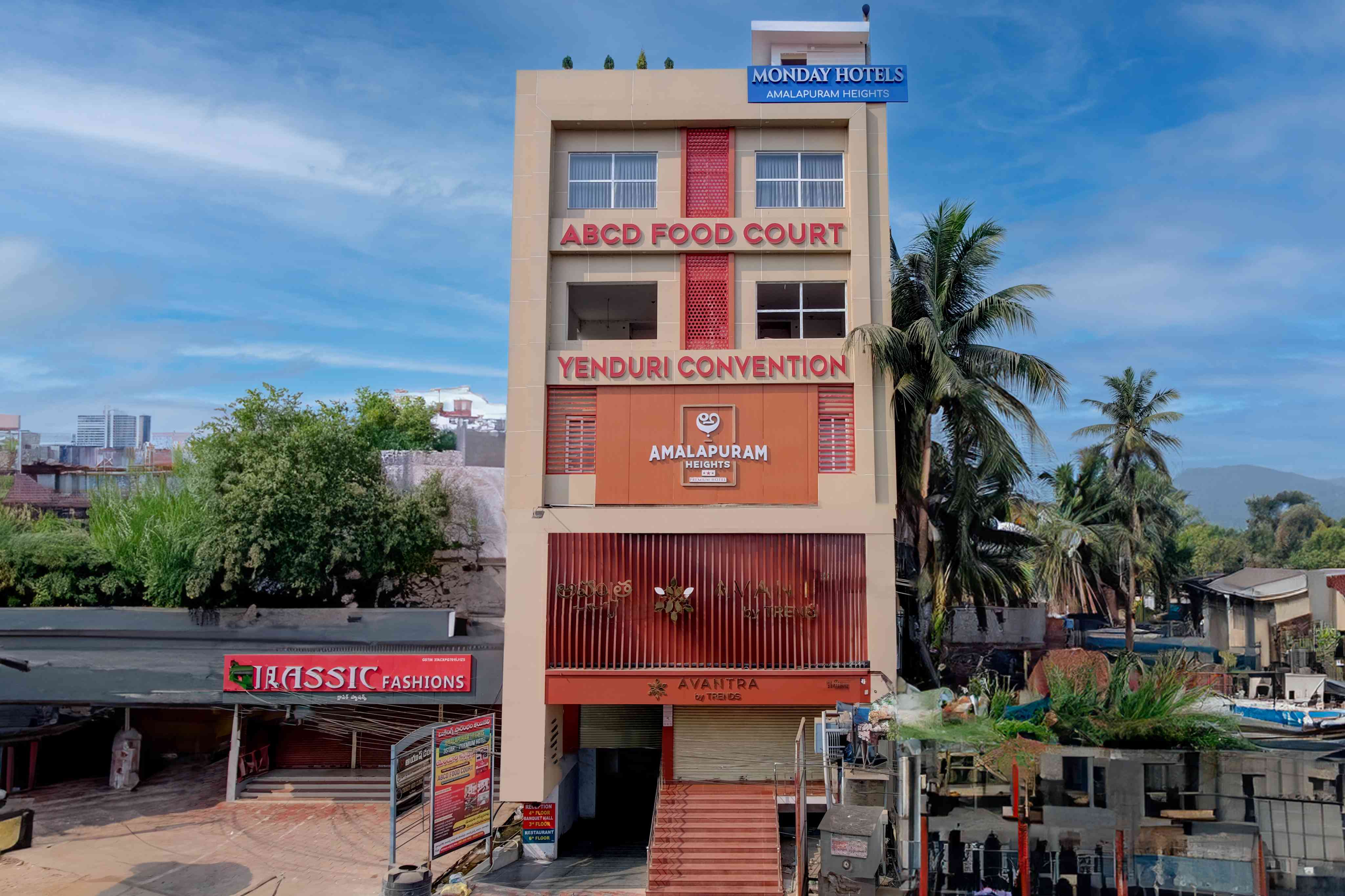 Monday Hotels Amalapuram Heights Exterior Image
